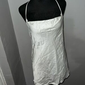 White slip dress. Zara. NWT
